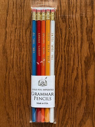 Fly Paper Grammar Pencil Set