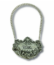 Load image into Gallery viewer, Vagabond Pewter Medici Liquor Decanter Tag
