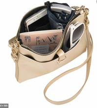 Load image into Gallery viewer, Scout Taylor Metallic Gold Crossbody Bag
