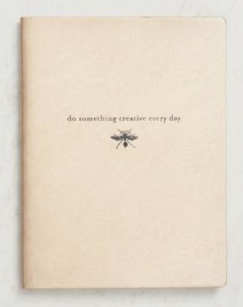 Paper Source Do Something Creative Gold Notebook