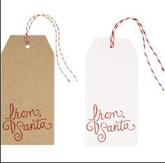 Paper Source Gift Tags - From Santa