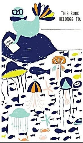 Mr. Boddingtons Bookplates - Ocean Life