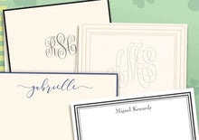 Load image into Gallery viewer, Personalized Stationery - Embossed Graphics
