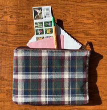 Load image into Gallery viewer, Viv &amp; Lou Plaid Zippered Bag
